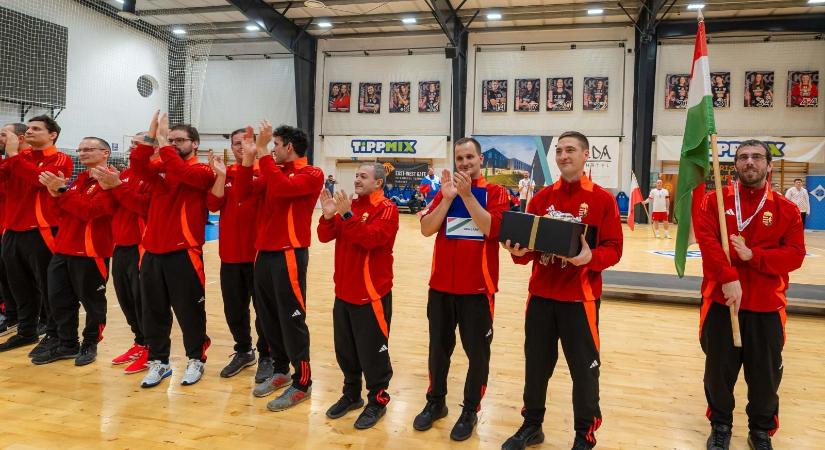 Papi futsal – Magyarország 4. lett az Európa-bajnokságon