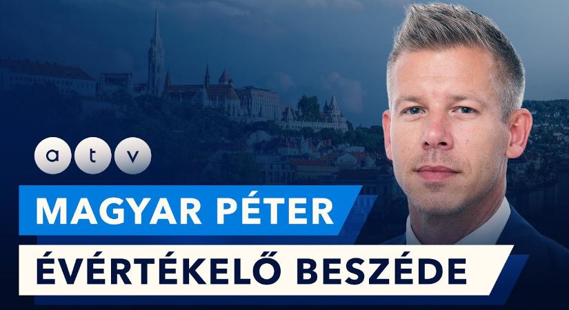 Nézze itt élőben Magyar Péter évértékelő beszédét