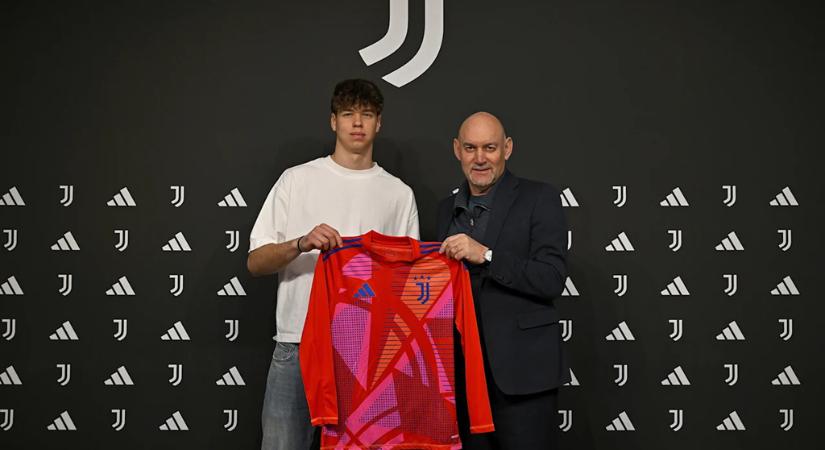 Bemutatta Kispestről érkező kapusát a Juventus