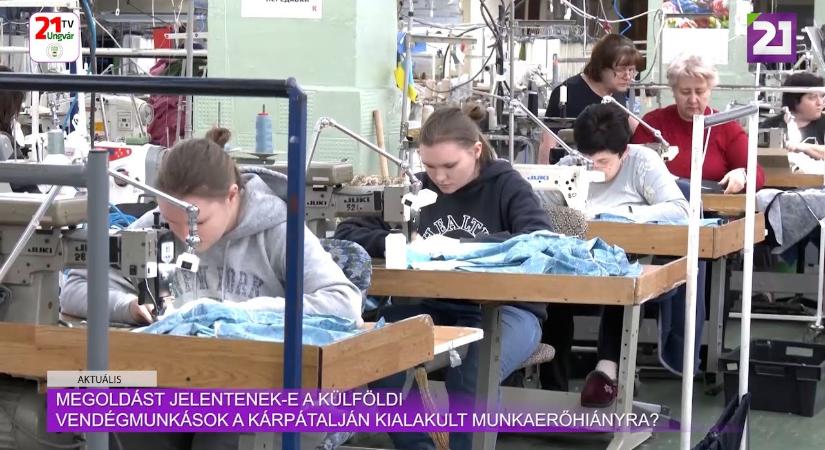 Aktuális (2025.02.15) - Megoldást jelentenek-e a külföldi vendégmunkások a Kárpátalján kialakult munkaerőhiányra? (videó)