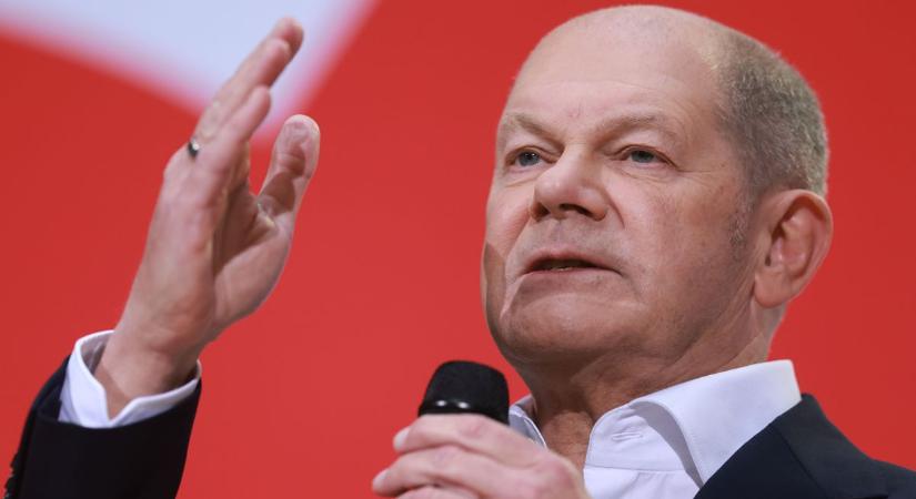 Olaf Scholz visszavonul a politizálástól, ha veszít a választáson