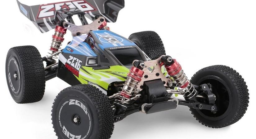 4 kerék meghajtású Wltoys XKS off road távirányítós autó akcióban a Tomtop oldalán