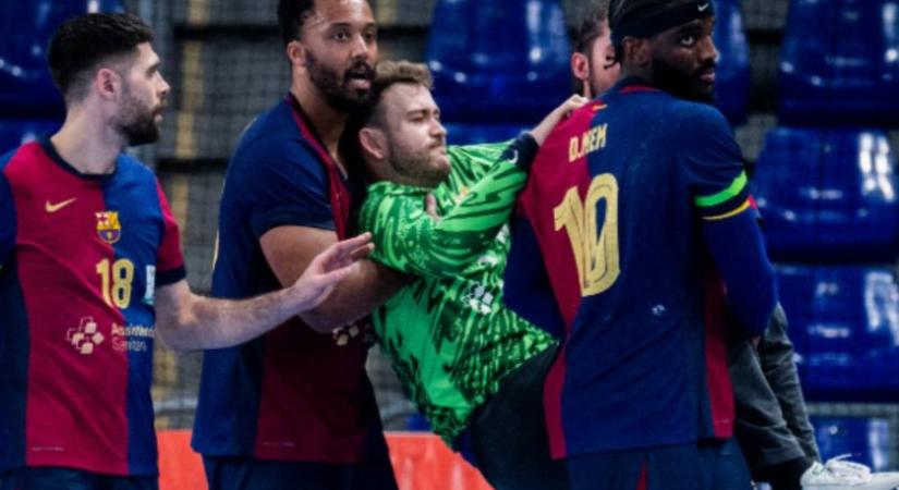 Súlyos térdsérülést szenvedhetett a Barca kézikapusa