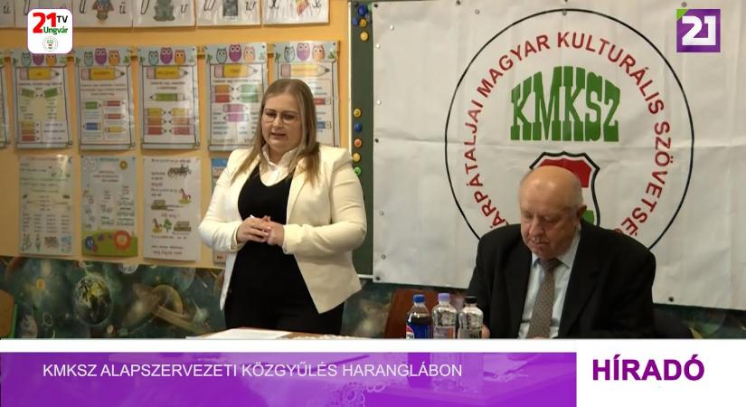 KMKSZ alapszervezeti ülés Haranglábon (videó)