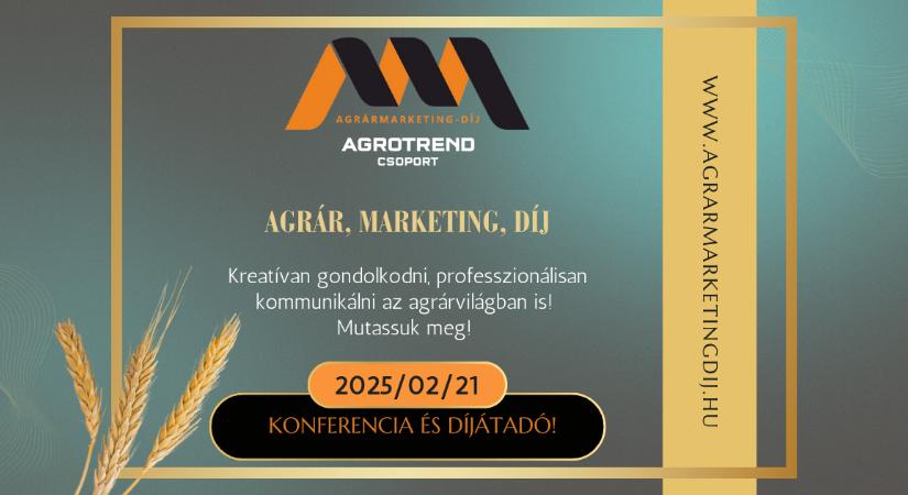 Agrármarketing-Díj 2024 – Konferencia és díjátadó egy napon! 