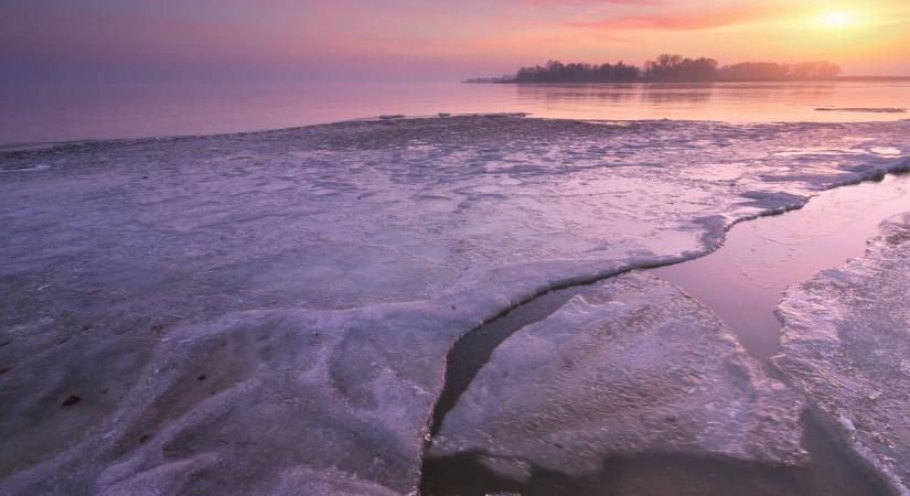 Elkezdhet befagyni a Balaton jövő héten