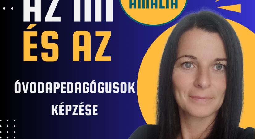 Az MI és az óvodapedagógusok képzése