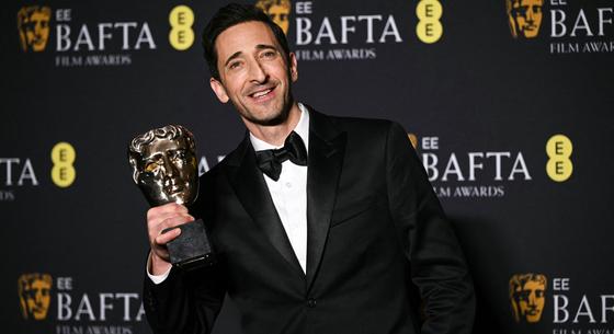 Négy díjat is besöpört a BAFTA-gálán A brutalista