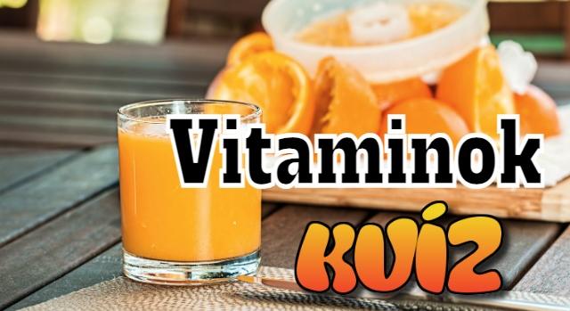 Biosz kvíz: Mennyi ismereted van a vitaminokról? Sikerül elérni a 8/10 eredményt?