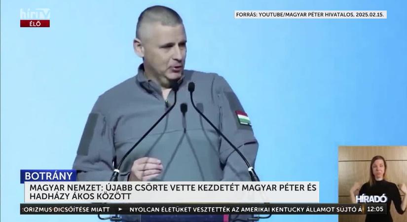 Újabb csörte vette kezdetét Magyar Péter és Hadházy Ákos között  videó