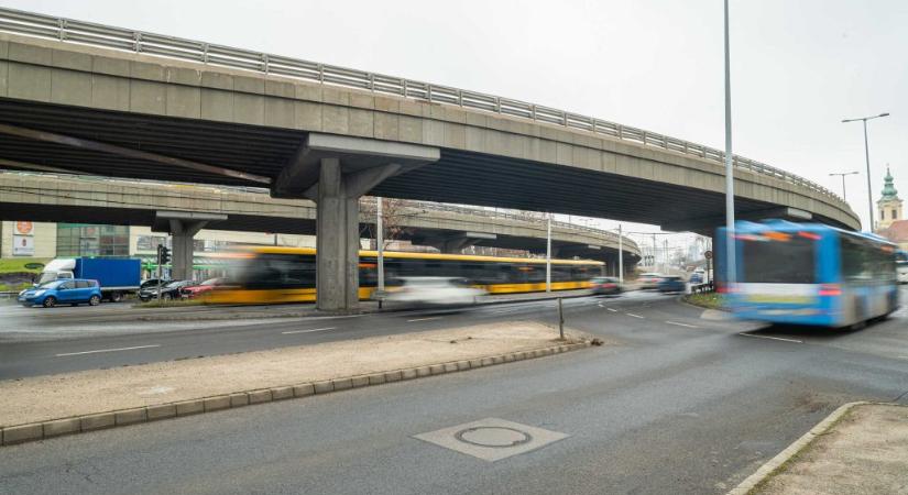 Hamarosan jön a közlekedési káosz Óbudán: Indul a Flórián téri felüljáró felújítása