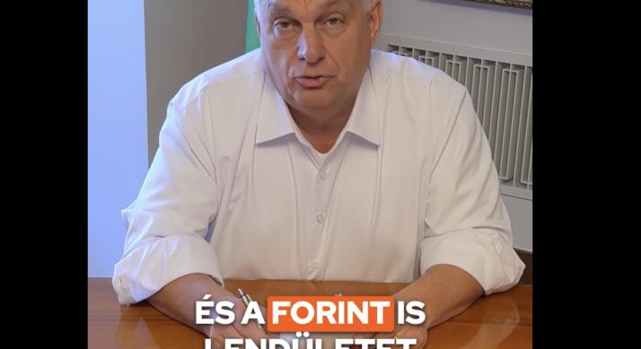 Orbán Viktor – „Csak idő kérdése, és az euró 400 forint alá esik”