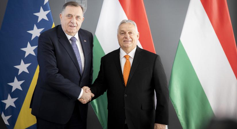 Boszniai szerb jóbarátja is Orbán Viktorhoz érkezett