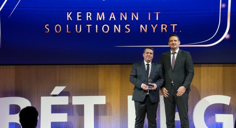 A Kermann IT Solutions Nyrt. elnyerte az „Év kibocsátója” díjat a BÉT Xtend piacon