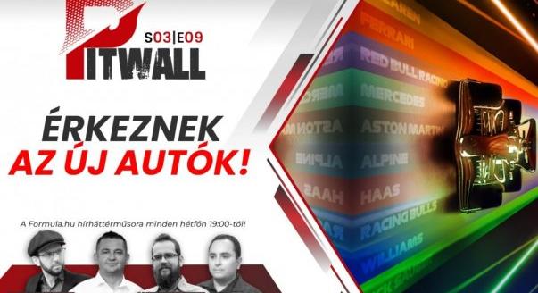 Pitwall: Érkeznek az új F1-es autók!