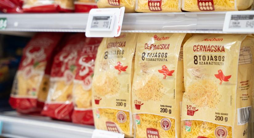 KMÉ-védjegyes sajátmárkás termékek az Auchan polcain