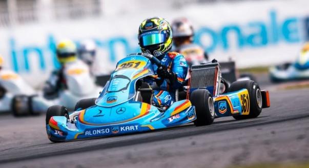 Parádés felzárkózást mutatott Zsebő Marcell Sarnóban a WSK Super Master Series 2. fordulóján