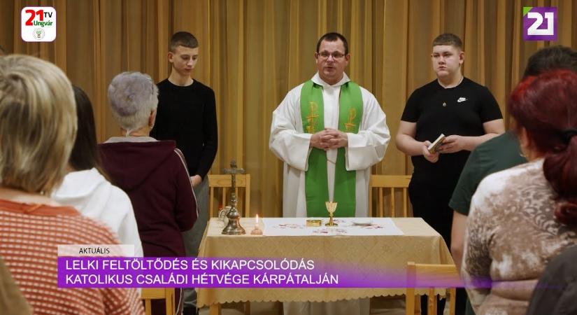 Aktuális (2025.02.18) - Lelki feltöltődés és kikapcsolódás - katolikus családi hétvége Kárpátalján (videó)