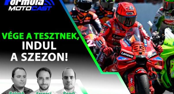 Vége a tesztnek, indul a szezon! – Formula Motocast