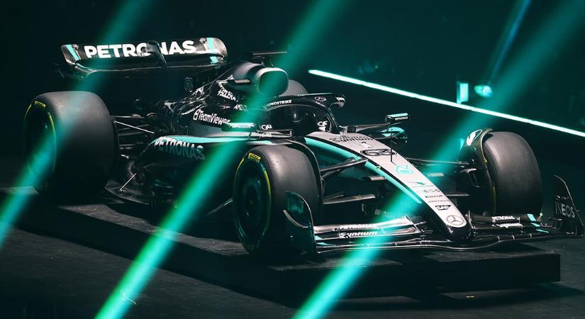 A Mercedes új autója Hamilton nélkül is pont olyan, mint vele volt