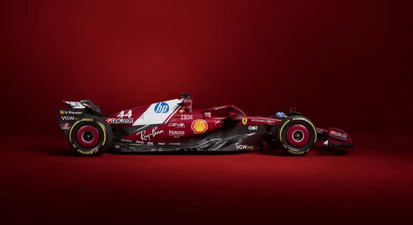 99 százalékban megújult a Ferrari autója: Íme az SF-25-ös!