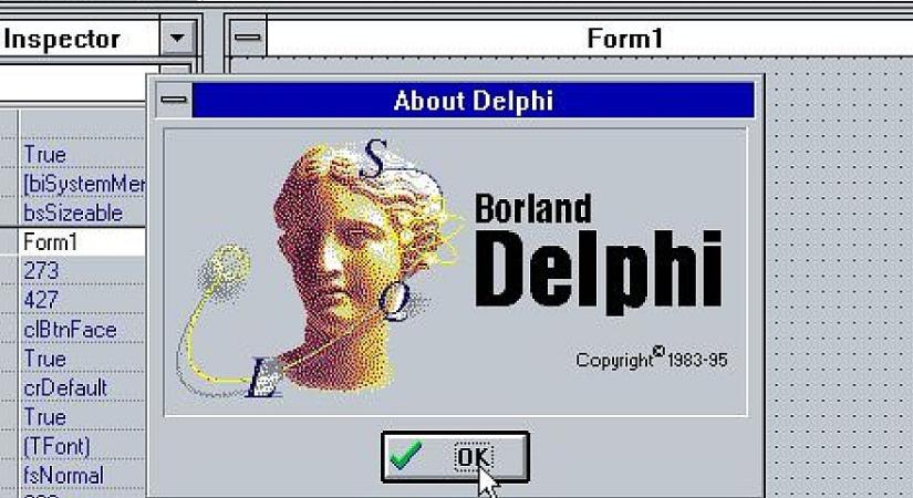 30 éve jelent meg a Delphi 1.0