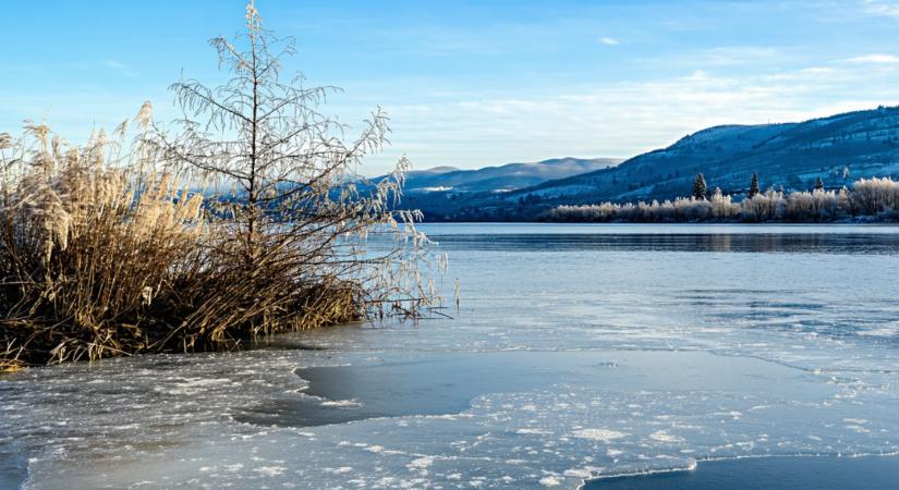 Elkezdett befagyni a Balaton