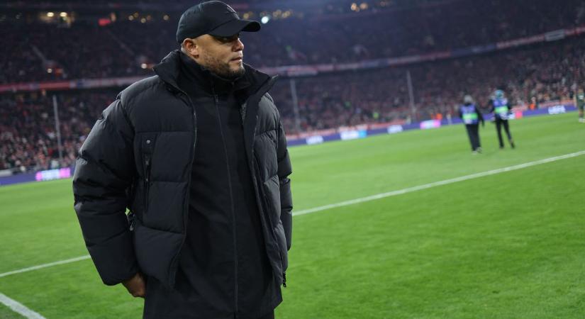 Kompany nagyot bukott Münchenben, rajta nevetnek a Bayern szurkolói  videó