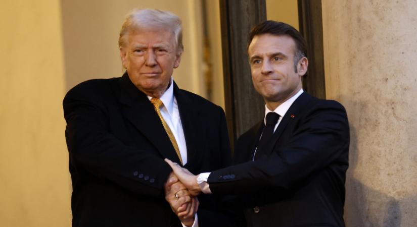 Macron felhívta Trumpot és Zelenszkijt is: „Együtt fogunk dolgozni, ez a kulcs”