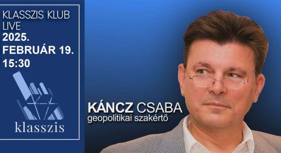 Új korszak kezdődik a transzatlanti politikában? Klasszis Klub Káncz Csabával