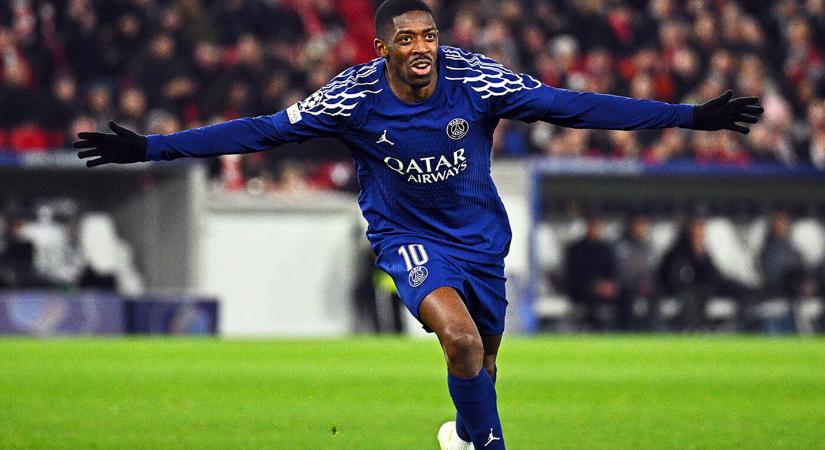 Ousmane Dembélé sokadvirágzása repíti előre a PSG-t