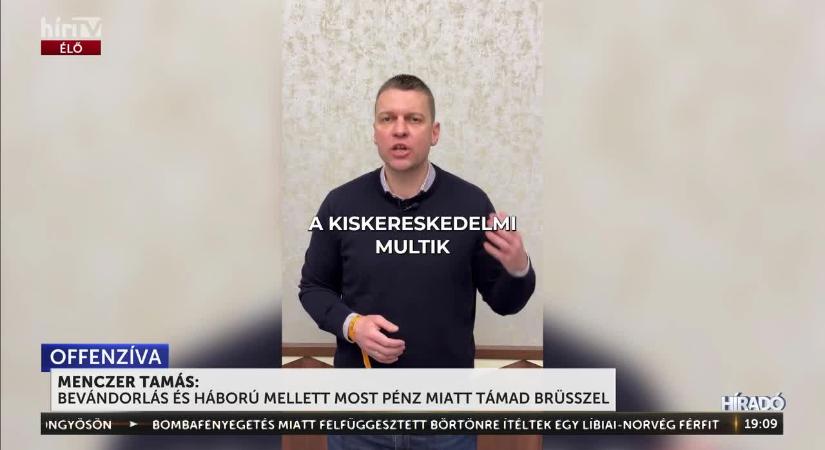 Menczer Tamás: Orbán Viktor Weberrel és Brüsszellel szemben védi Magyarországot  videó