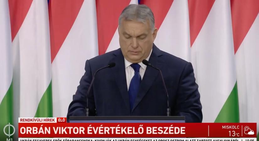 Kiderült, mikor tart évértékelő beszédet Orbán Viktor