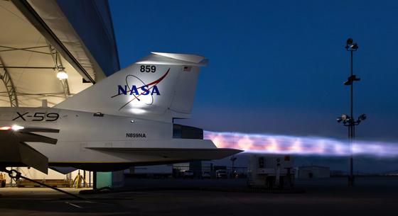 Nyers erő: beindította a Concorde utódjaként emlegetett repülőgép hajtóművét a NASA (videó)