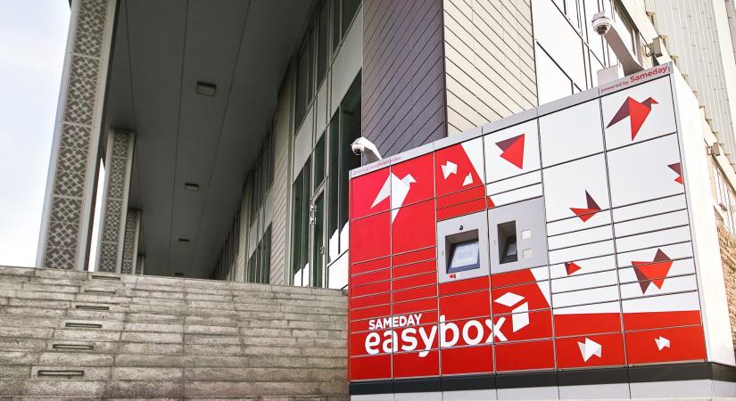 Változás: A Sameday easybox csomagautomaták tárolási ideje lerövidül