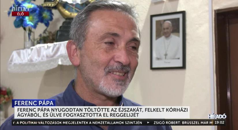 Jó hírek jöttek Ferenc pápa egészségügyi állapotáról  videó