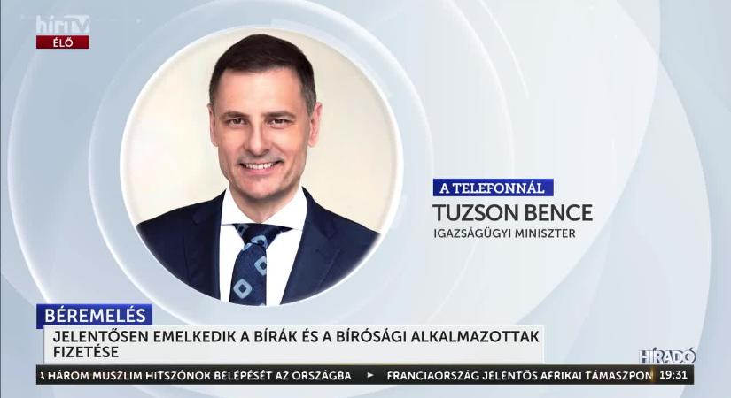 Jelentősen emelkedik a bírók és a bírósági alkalmazottak bére  videó