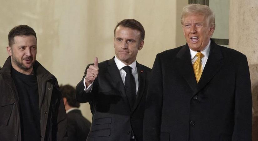 Trumpnál kilincsel Emmanuel Macron, hátha helyet kap Európa is a tárgyalóasztalnál