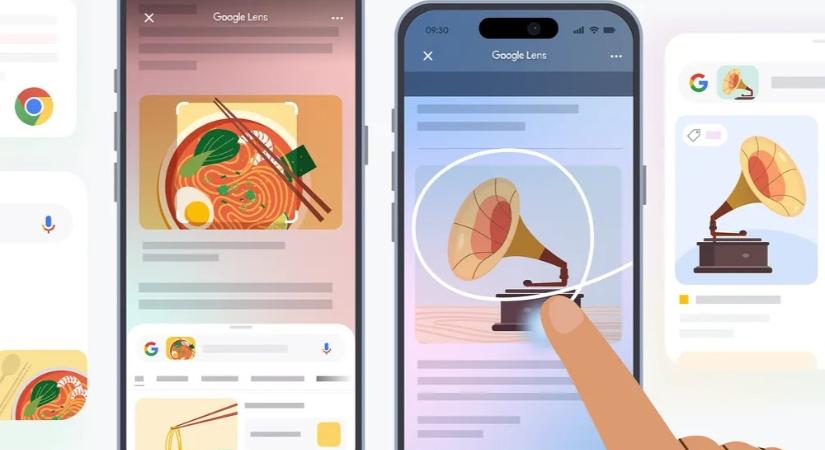 A Google elhagyja a „Circle to Search” márkanevet az iPhone-on