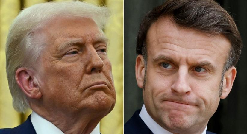 Macron szerint ezért előnyösek Trump lépései