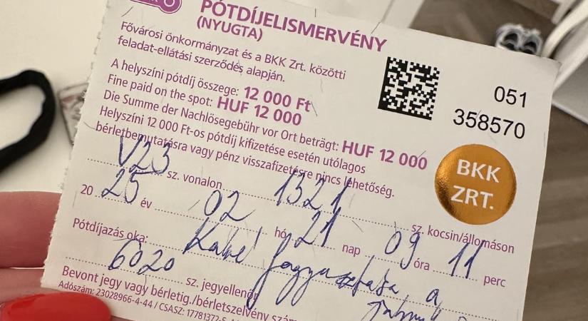 12 ezer forintos büntetés elviteles kávéért? Egy édesapa felháborodott a BKK-ellenőr bírságán