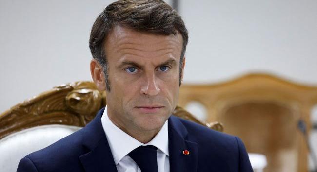 Macron védelmébe vette Zelenszkijt