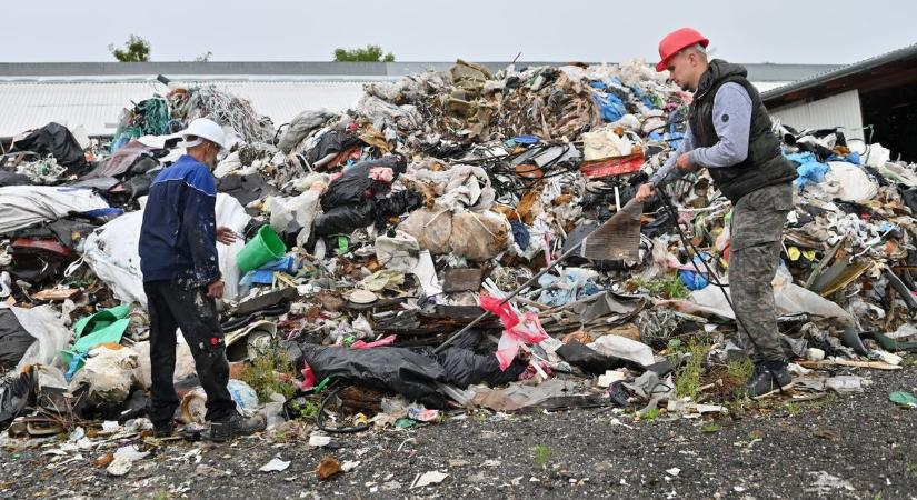 Gránátot találtak a kaposvári hulladékudvarban