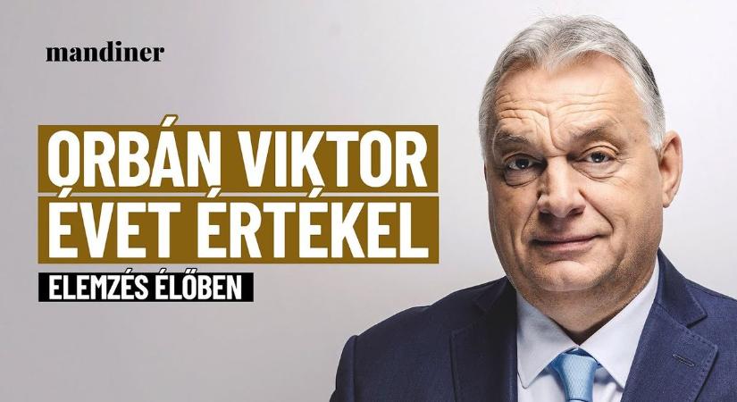 Kövesse velünk Orbán Viktor évértékelő beszédét – élő elemzés a Mandiner YouTube-csatornáján