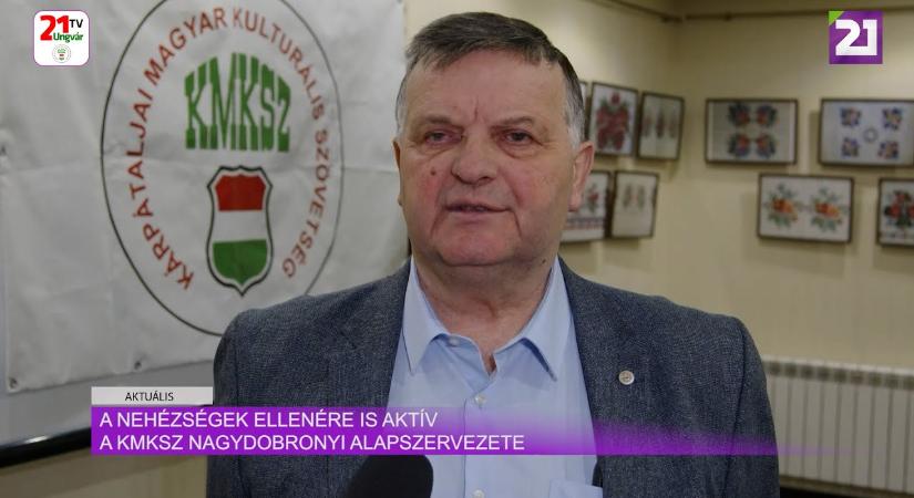 Aktuális (2025.02.22) - A nehézségek ellenére is aktív a KMKSZ Nagydobronyi Alapszervezete (videó)