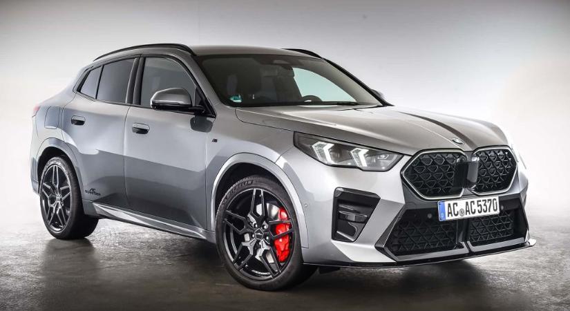 BMW X2 AC Schnitzer módra, amikor az elegancia találkozik a teljesítménnyel