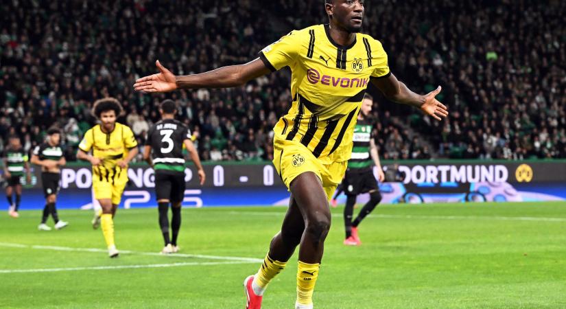 Guirassy mesternégyesig jutott, féltucat gólt szerzett Schäferék ellen a Dortmund