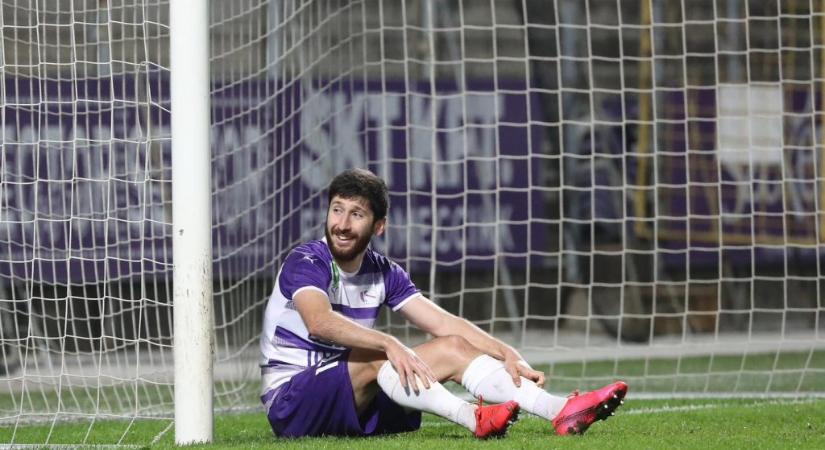 Mit sem ért a bő egy óra emberelőny, csak ikszelt Nyíregyházán az Újpest