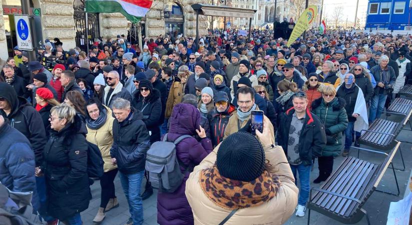 A magyar bírók is kifejezék tüntetésen, hogy mit kellene tenni az országban