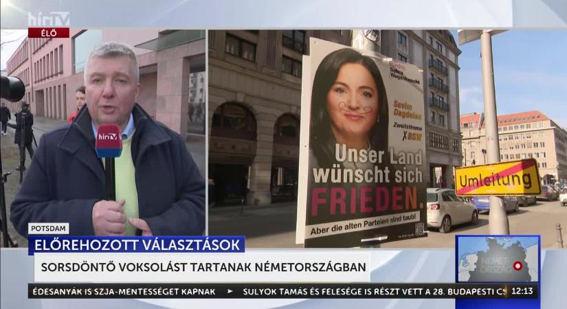 Olaf Scholz német kancellár már leadta voksát a német választáson  videó